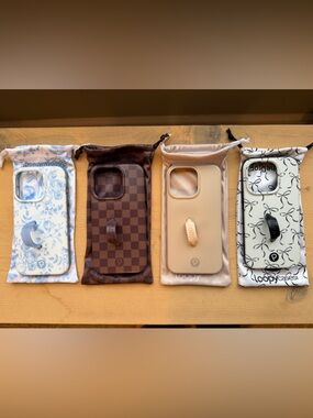 Loopy Cases for iPhone 15 Pro (all four included)